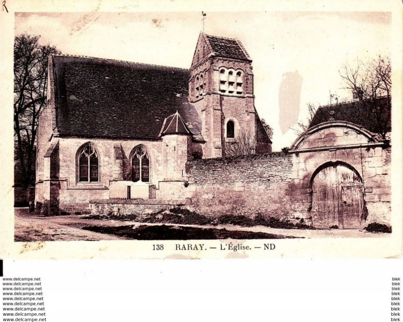 60. Oise : Raray : L ' église . - Raray