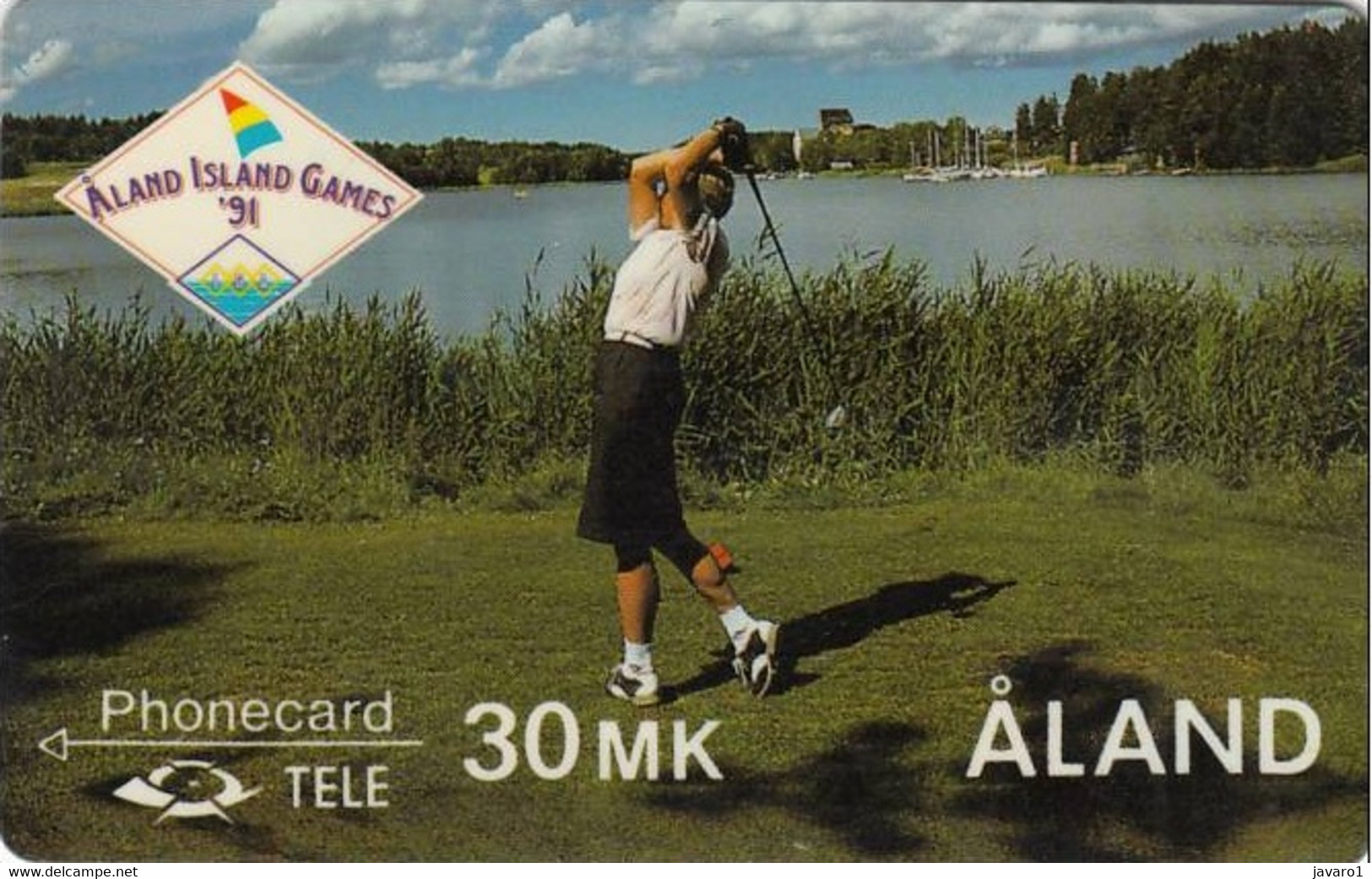 ALAND : ALA03 30 The Kastelhom Golf Course (GPT 4FINA Ctrl) MINT - Aland