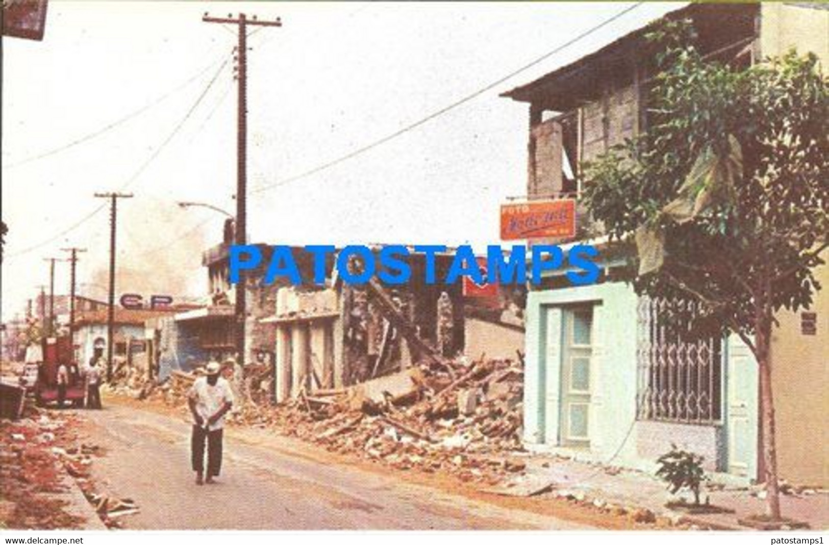 149115 NICARAGUA MANAGUA 15 OF SEPTEMBER STREET POSTAL POSTCARD - Nicaragua