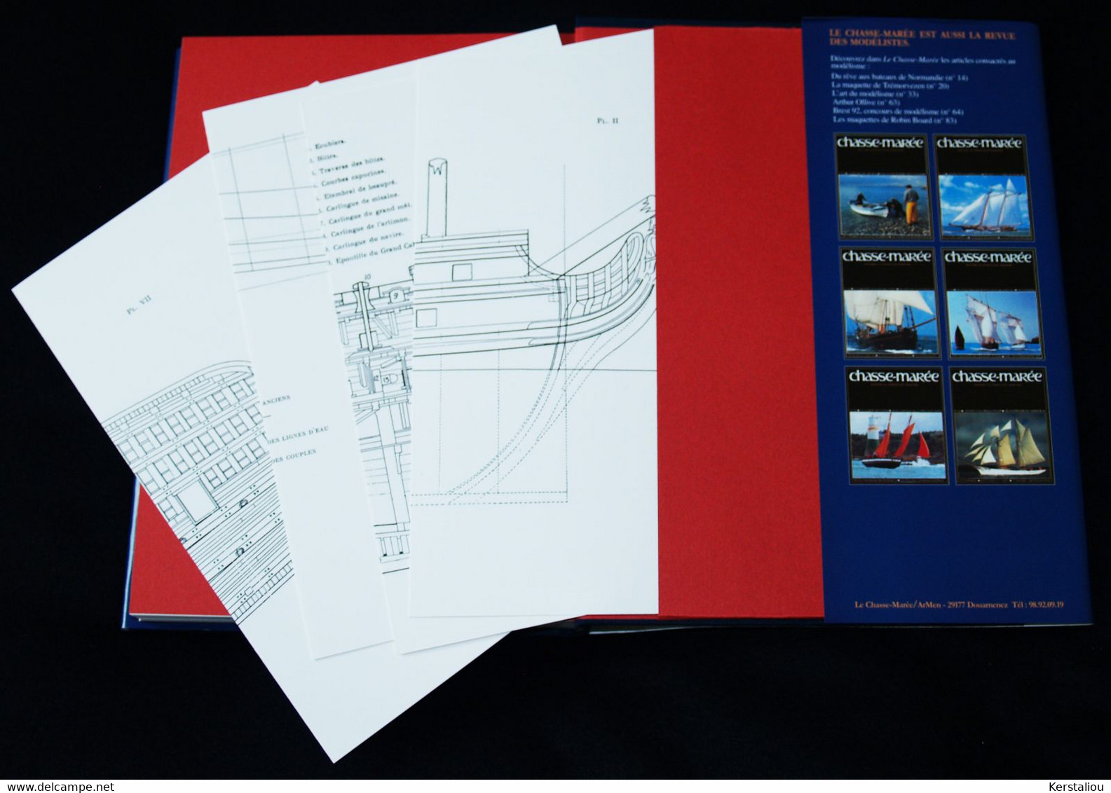 CONSTRUCTION MODELES REDUITS – J. De CATUS / P. DAUCHEZ / G. LEQUESNE – 1995 – Editions Le Chasse-Marée / Armen - Schiffe