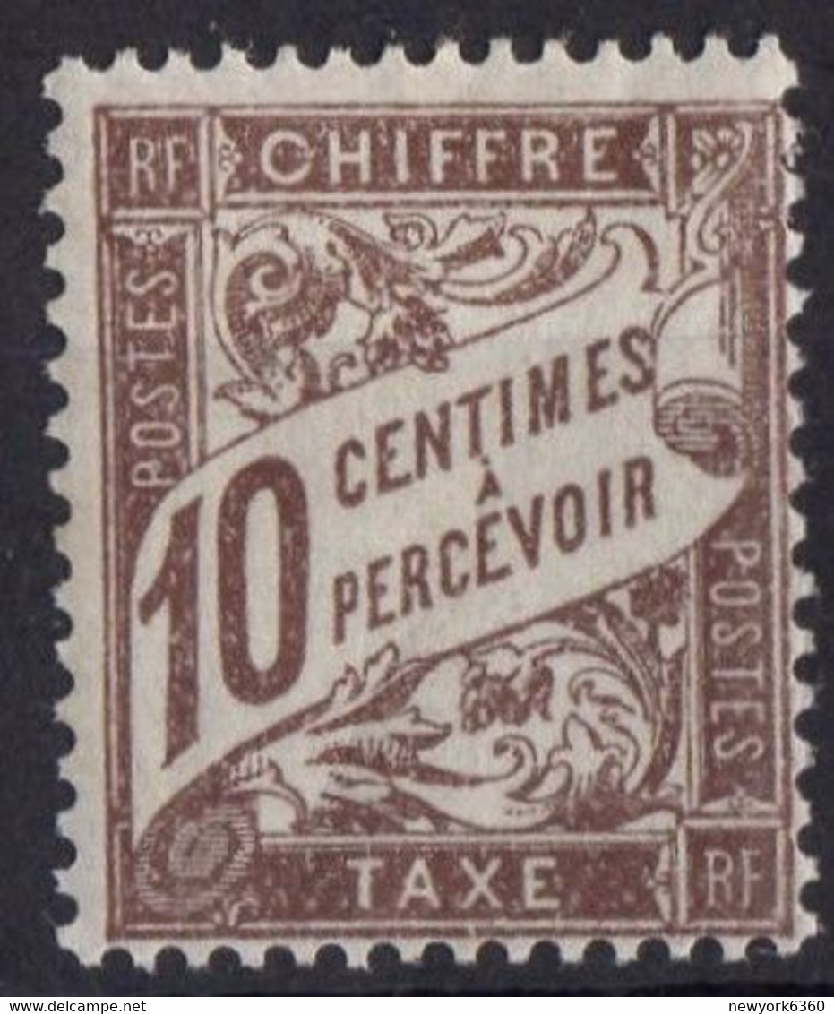 FRANCE TAXE N** 29 - 1859-1959 Mint/hinged