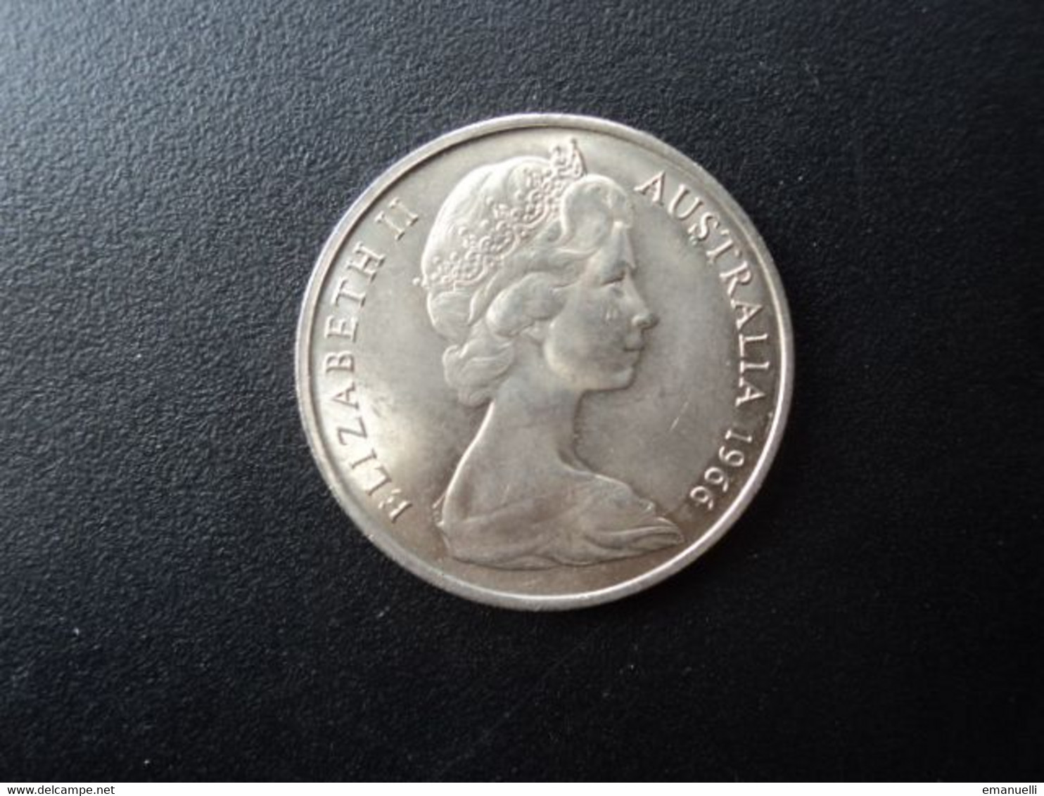 AUSTRALIE * : 20 CENTS   1966 (c)   KM 66      SUP+ - 20 Cents