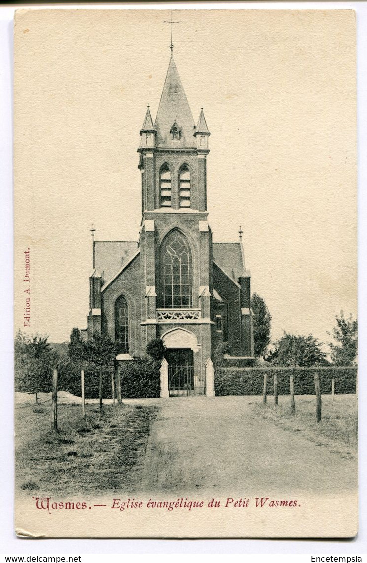 CPA - Carte Postale - Belgique - Wasmes - Eglise évangélique Du Petit Wasmes (DG15228) - Colfontaine