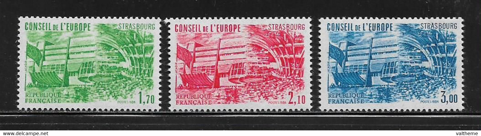 FRANCE  ( FRS - 81 )  1984  N° YVERT ET TELLIER  N° 82/84   N** - Mint/Hinged