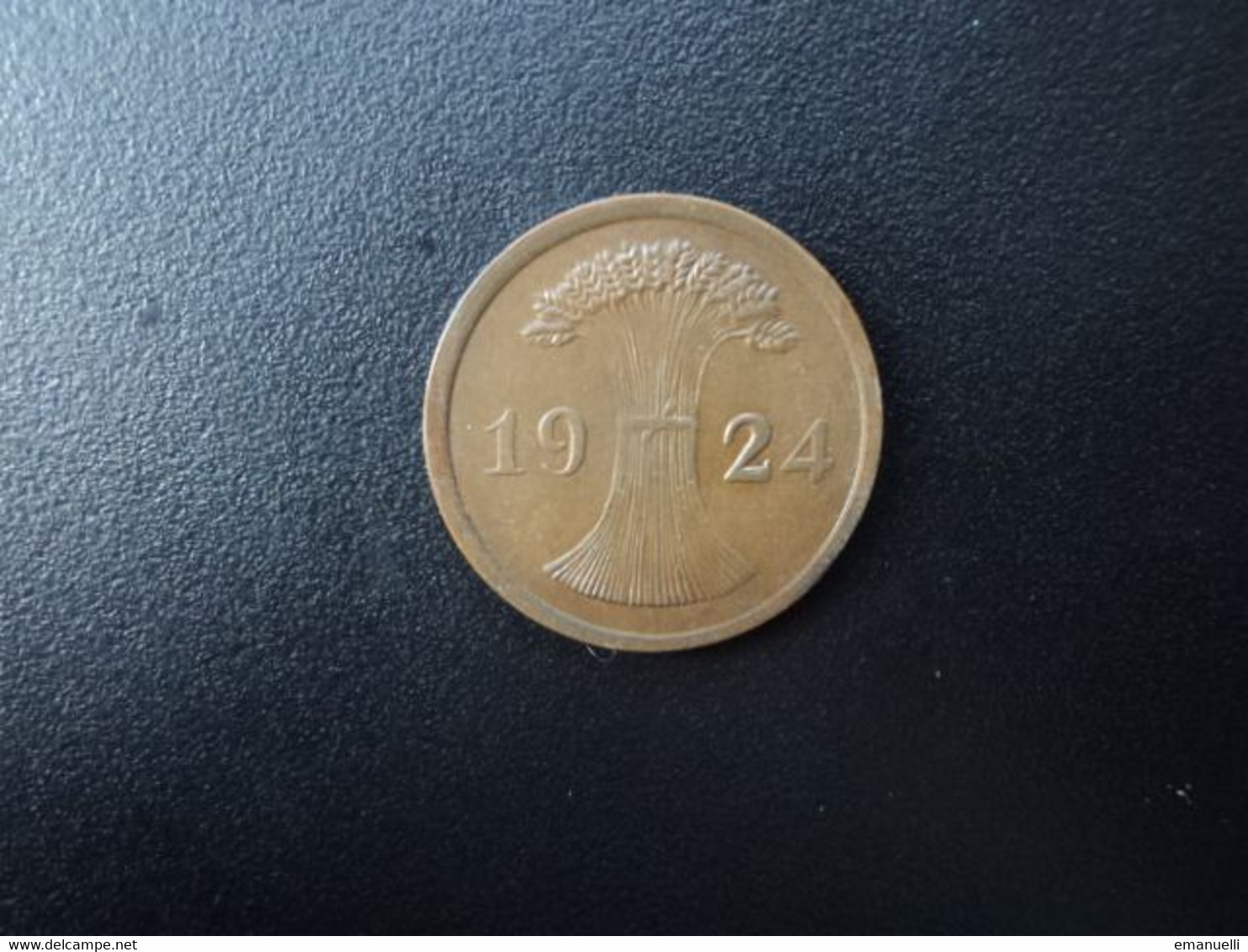 ALLEMAGNE * : 2 RENTENPFENNIG   1924 A    KM 31     SUP - 2 Rentenpfennig & 2 Reichspfennig