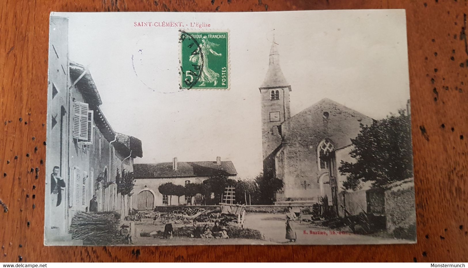 CPA - SAINT CLEMENT - L'EGLISE - Other & Unclassified