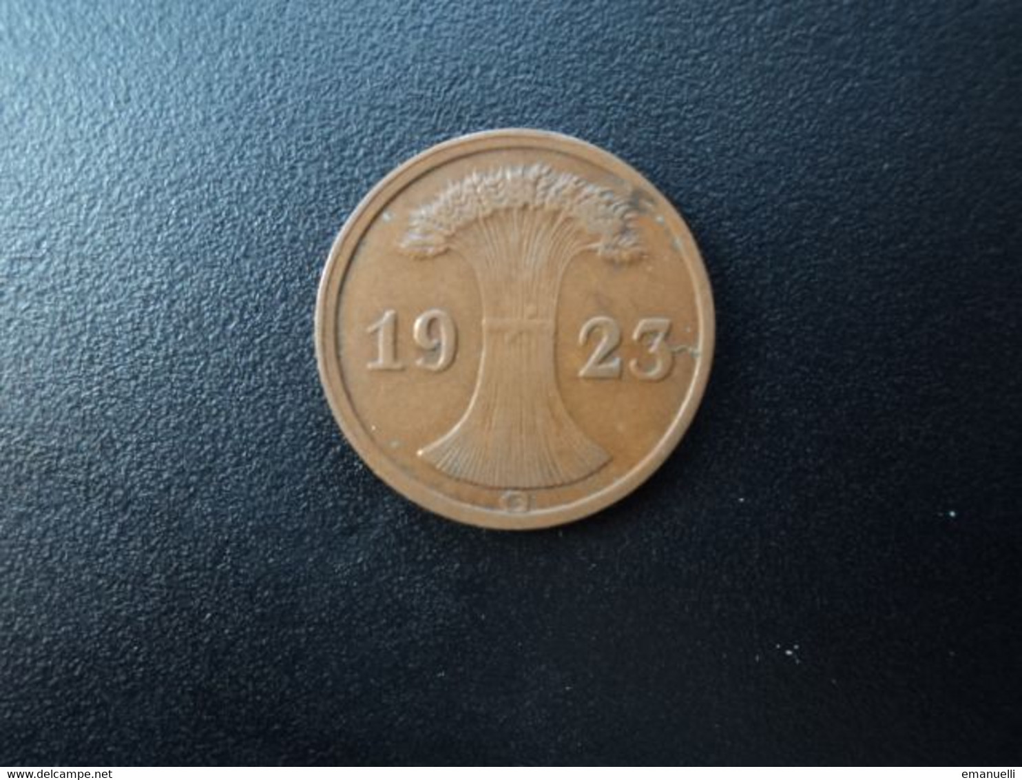 ALLEMAGNE * : 2 RENTENPFENNIG   1923 G    KM 31     TTB - 2 Renten- & 2 Reichspfennig