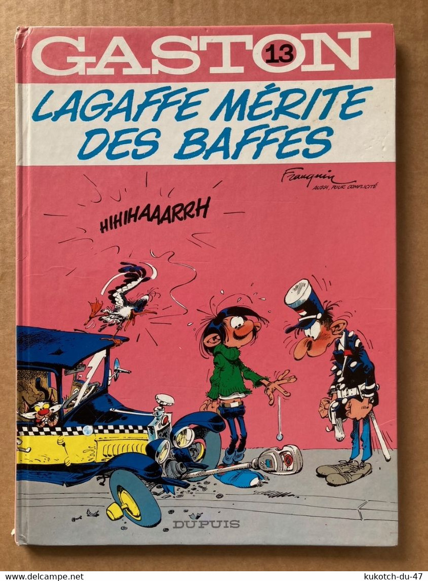 BD Gaston - Le Géant De La Gaffe - Franquin (1982) - Gaston