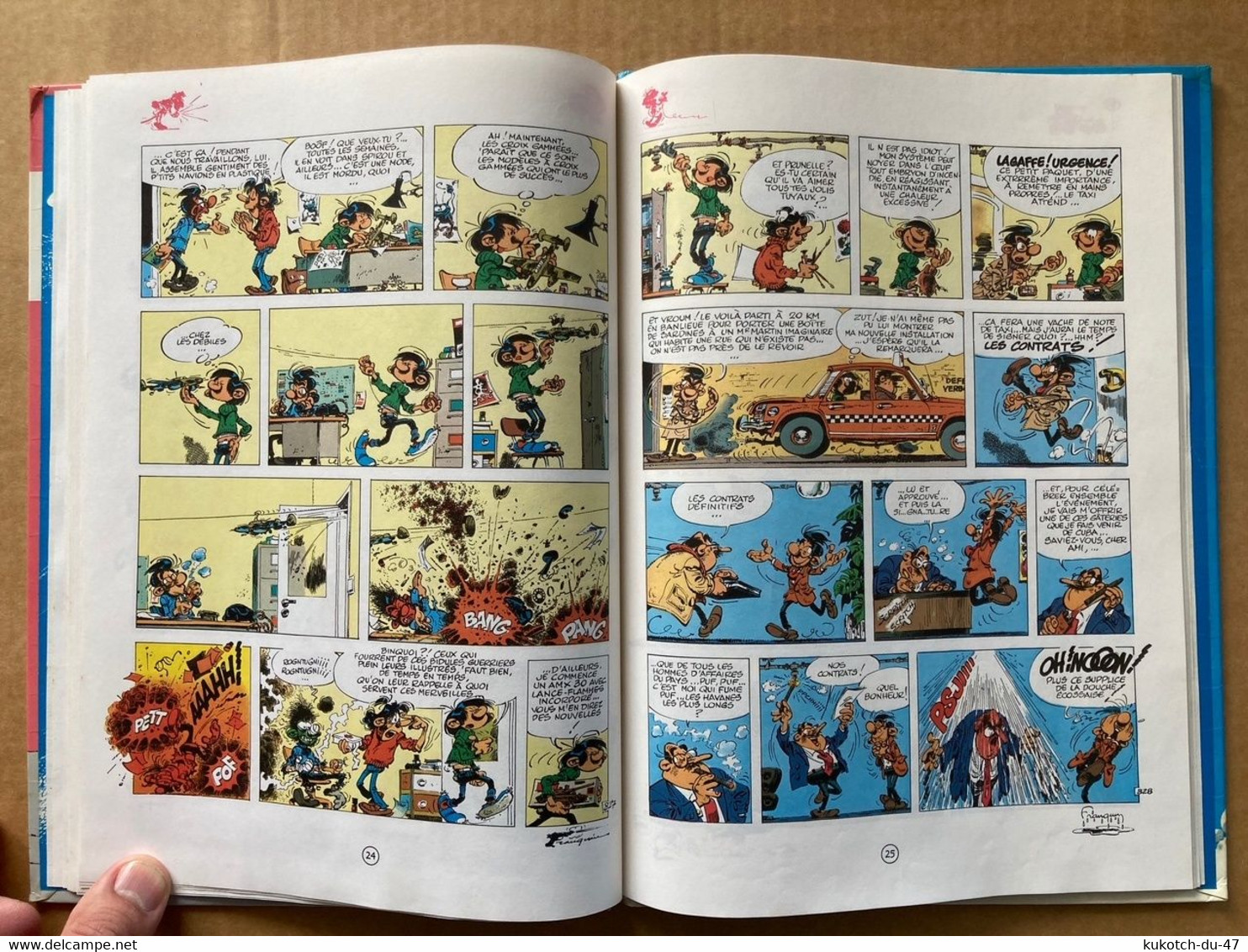 BD Gaston - Le géant de la gaffe - Franquin (1982)