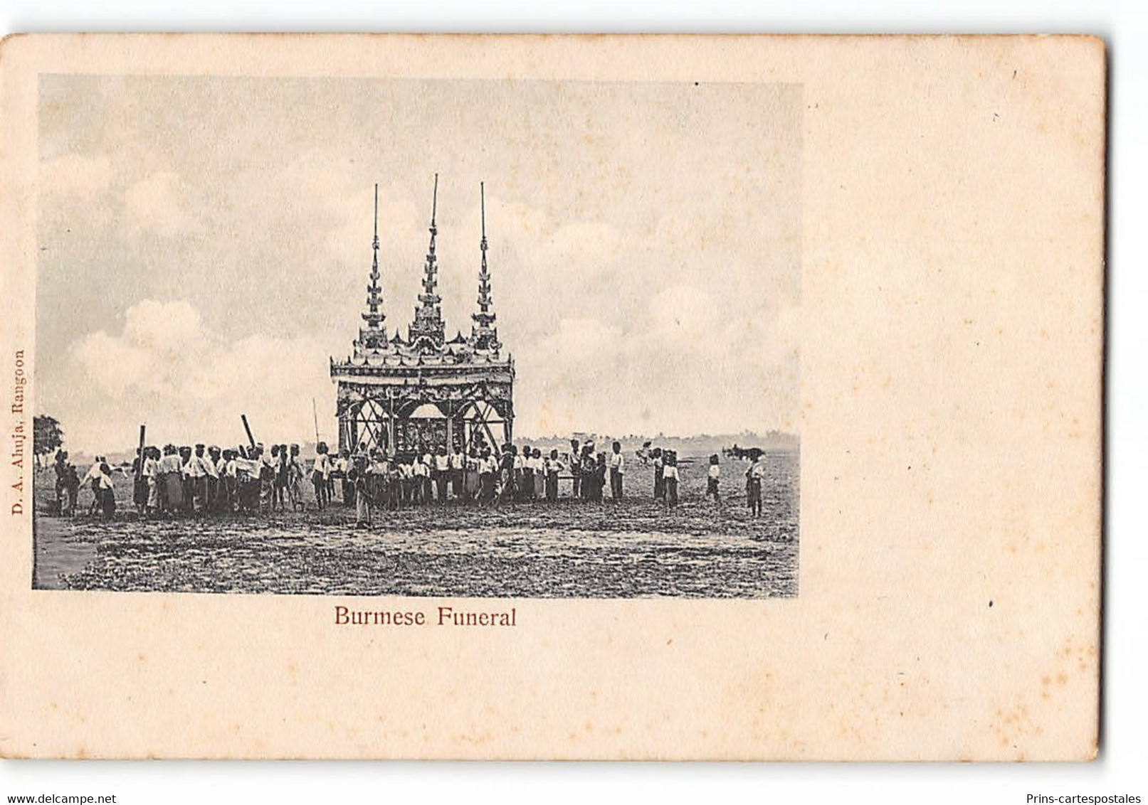 CPA Birmanie Rangoon - Burmese Funeral - Myanmar (Burma)