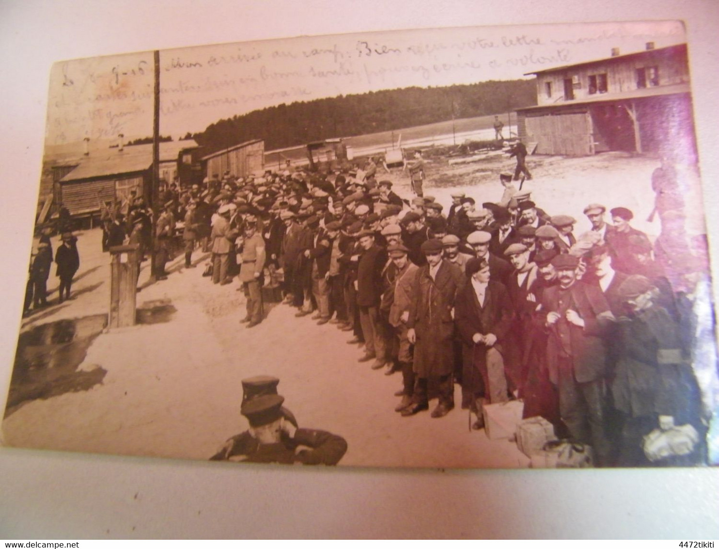 CPA - Carte Photo.- Allemagne - Guyyety Alfred Et Ses Camarades Prisonniers Au Camp D'Holzminden - 1916 - SUP - (EG 9) - Holzminden