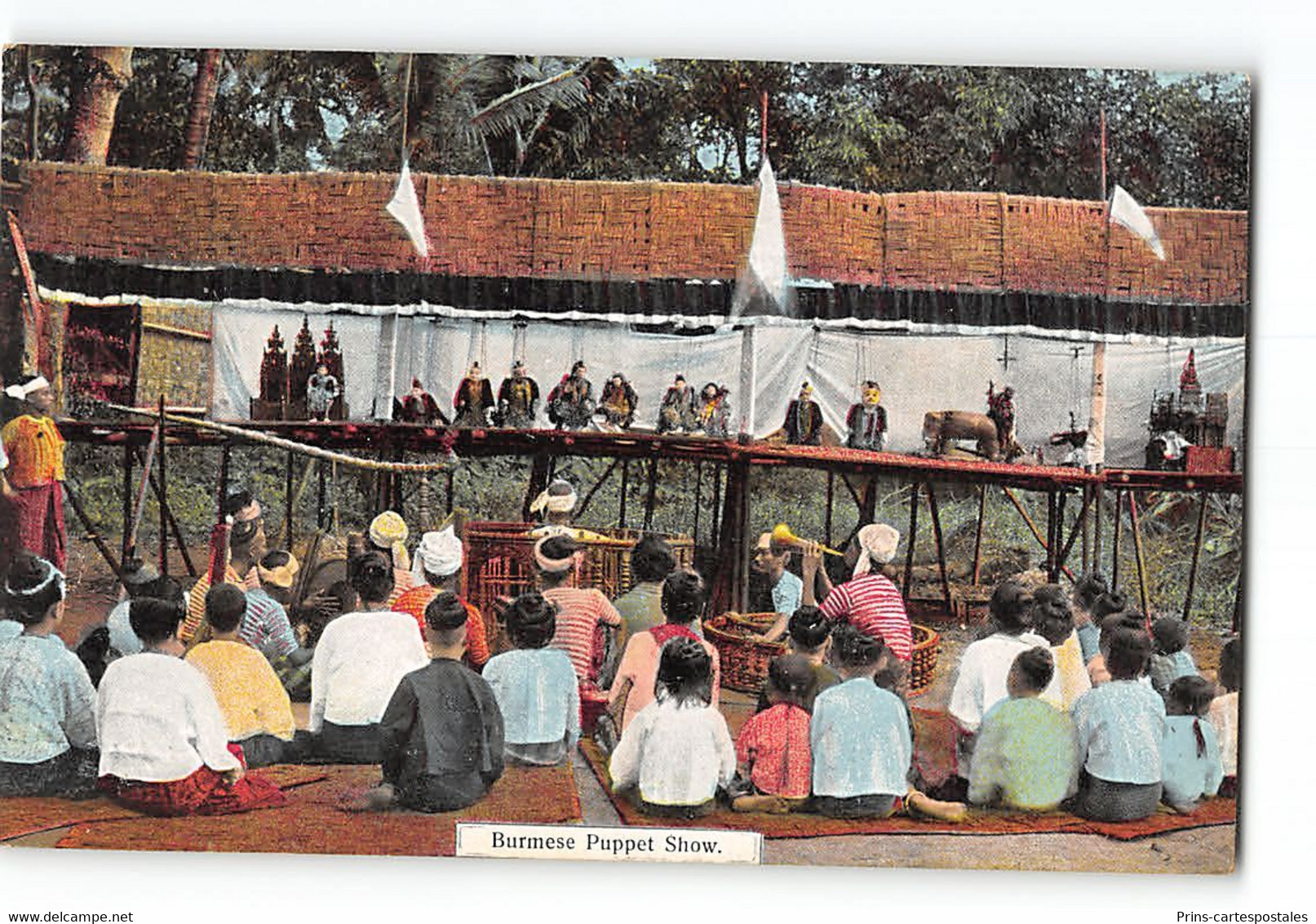 CPA Birmanie Rangoon - Burmese Puppet Show - Myanmar (Birma)