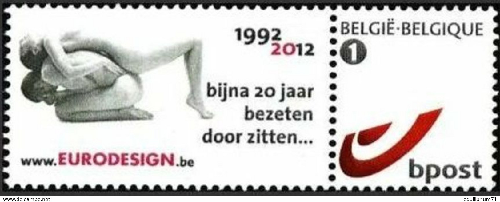 DUOSTAMP** / MYSTAMP** - Eurodesign 1992-->2012 - Mint