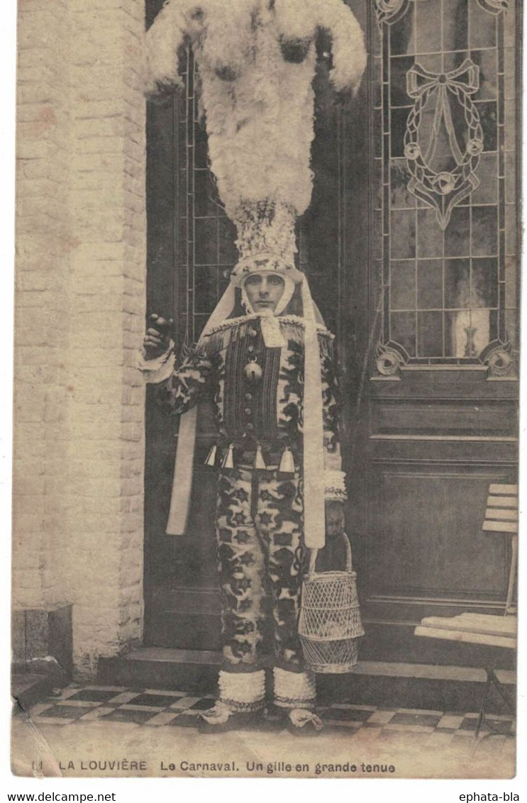 La Louvière, Carnaval (cachet à Date 1922) - La Louvière
