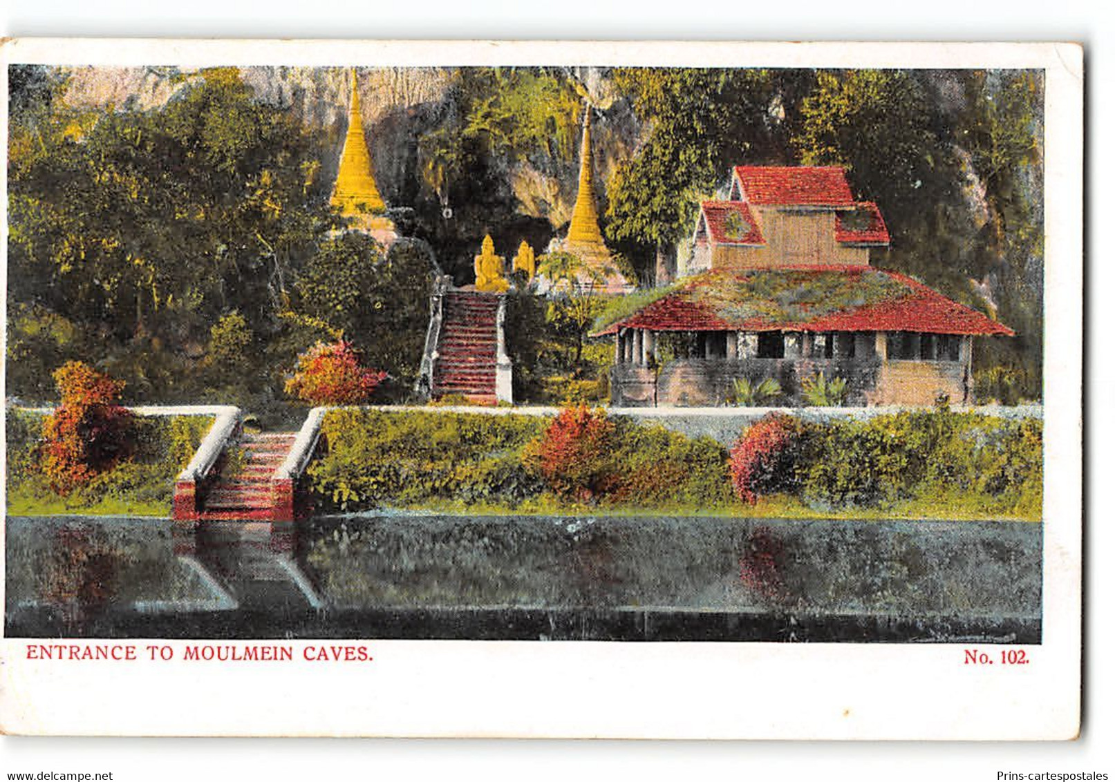 CPA Birmanie Moulmein - Entrance To Moulmein Caves - Myanmar (Burma)