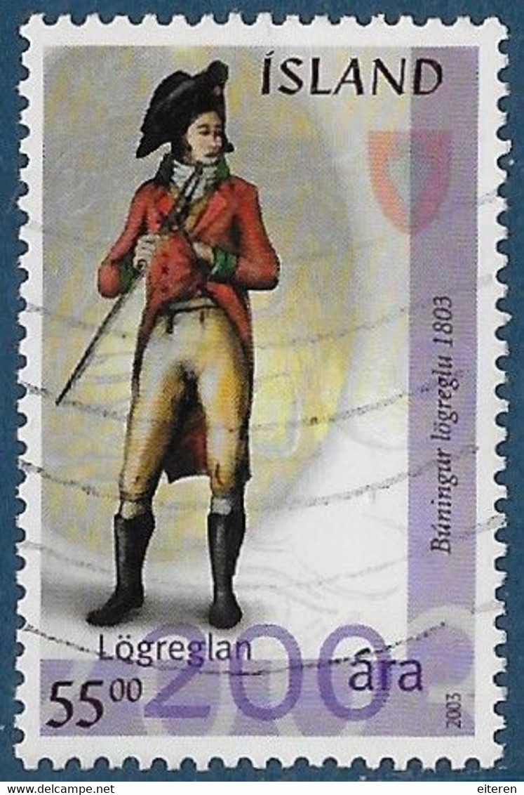 Michel 1027 - 2003 - 200 Y Police - Used Stamps