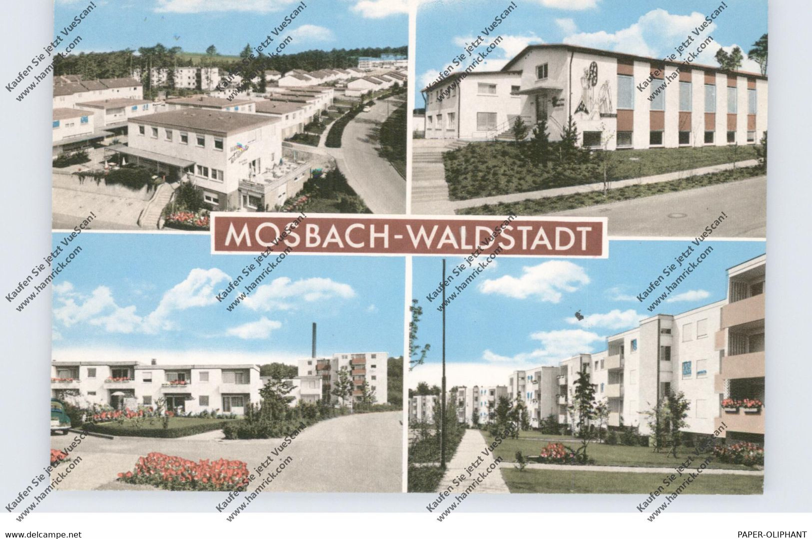 6950 MOSBACH, Waldstadt - Mosbach