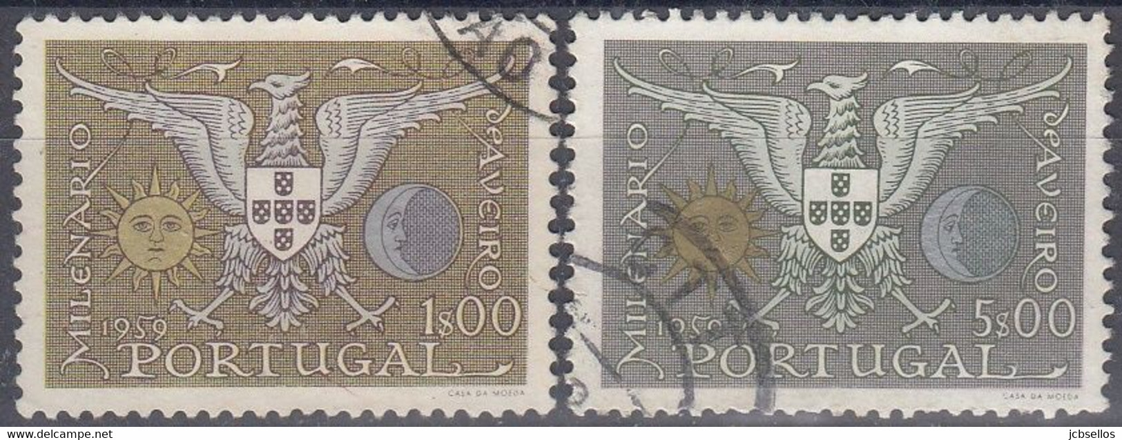 PORTUGAL 1959 Nº 857/58 USADO - Used Stamps