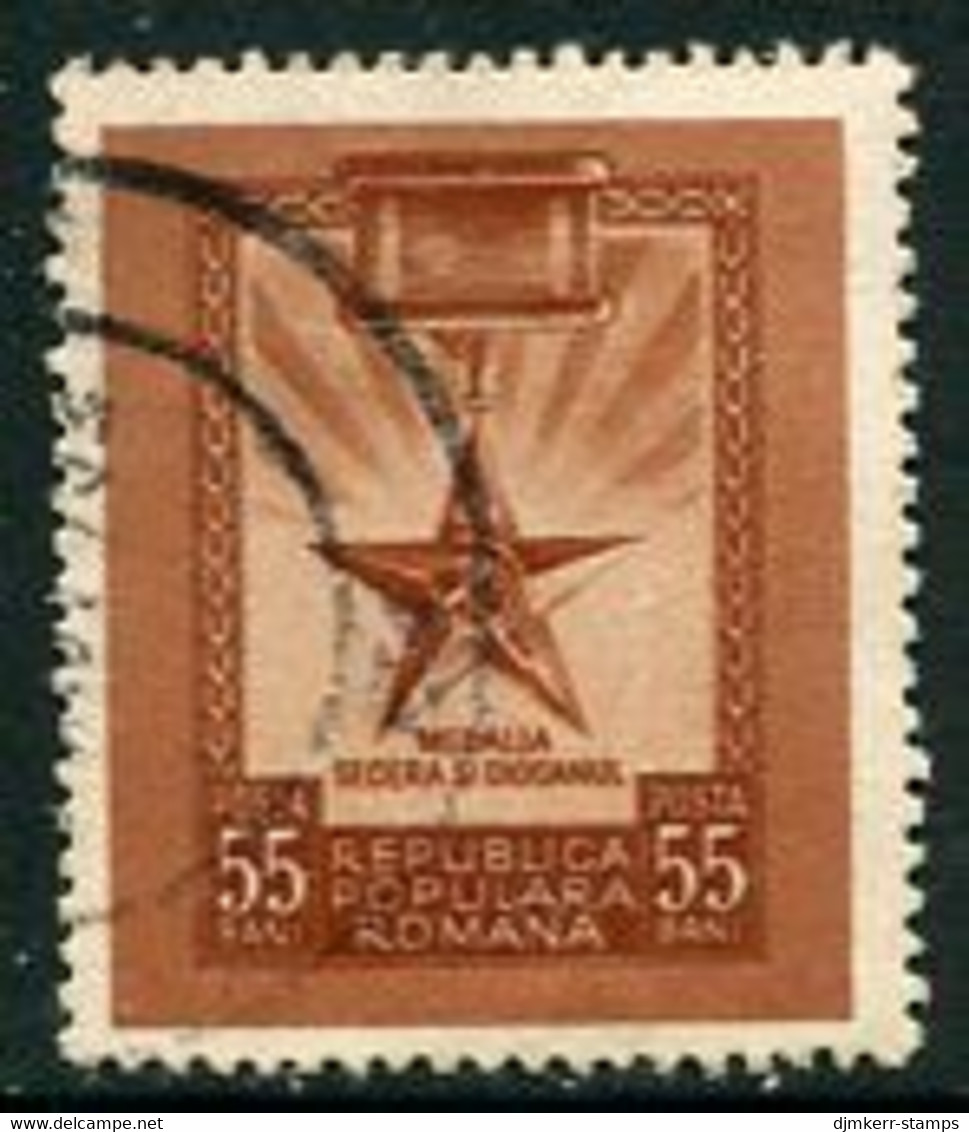 ROMANIA 1952 Labour Day Used  Michel 1395 - Usado
