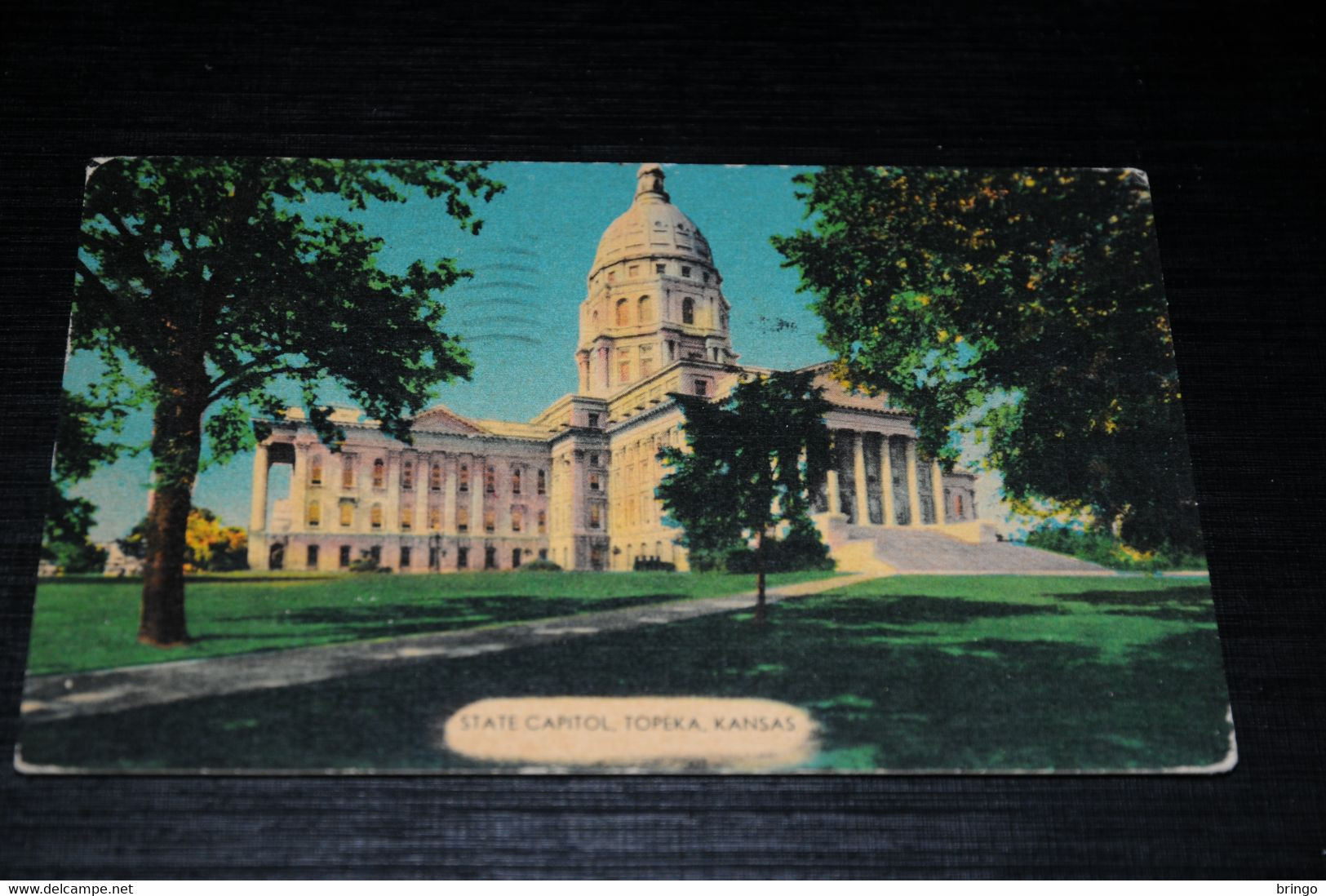 21407-               ISTATE CAPITOL, TOPEKA, KANSAS - 1951 - Topeka