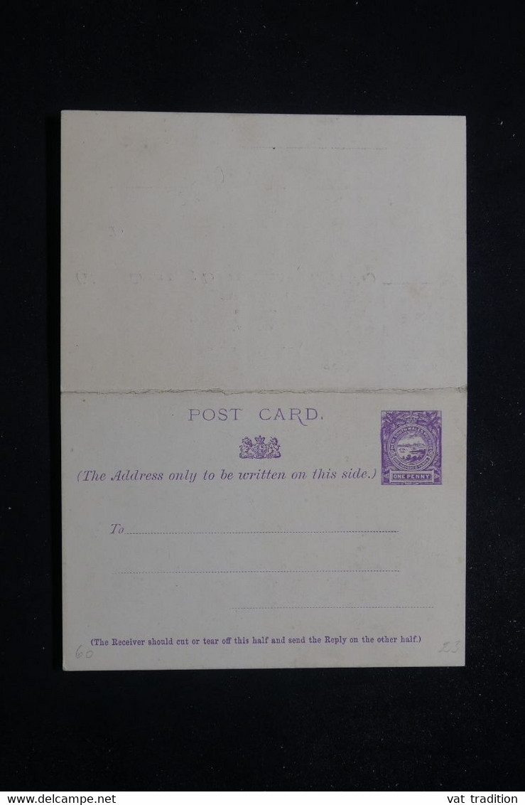 AUSTRALIE / NEW SOUTH WALES - Entier Postal Avec Réponse, Non Circulé - L 81068 - Cartas & Documentos