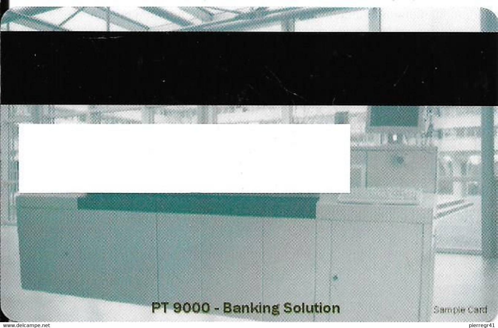 -CARTE-PUCE-MAGNETIQUE-Allemagne-CB-BANQUE BOWE CARDTEC-NEUVE-Modele-Plastic Epais Glacé-TBE-RARE - Tarjeta Bancaria Desechable