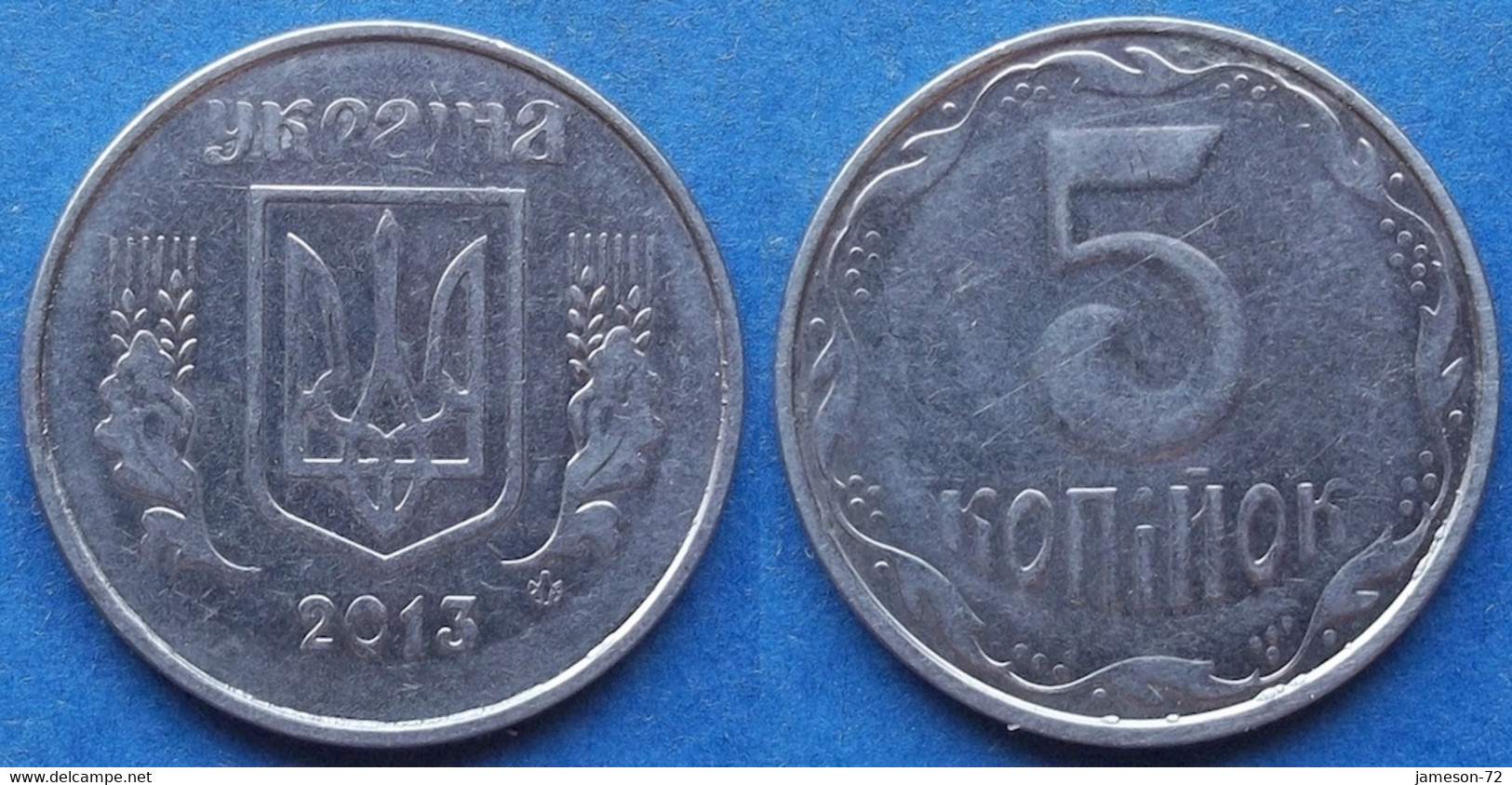 UKRAINE - 5 Kopiyok 2013 KM# 7 Reform Coinage (1996) - Edelweiss Coins - Ukraine