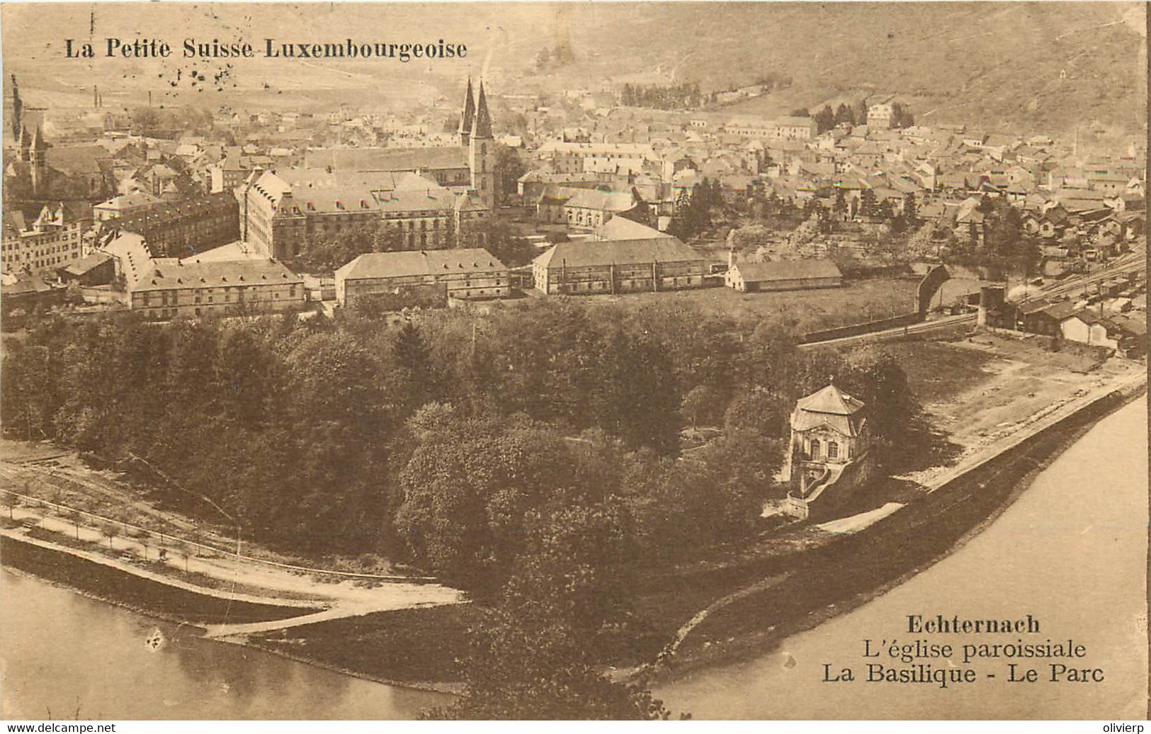 Luxembourg - Echternach -  L' Eglise Paroisiale - La Basilique - Le Parc - Echternach