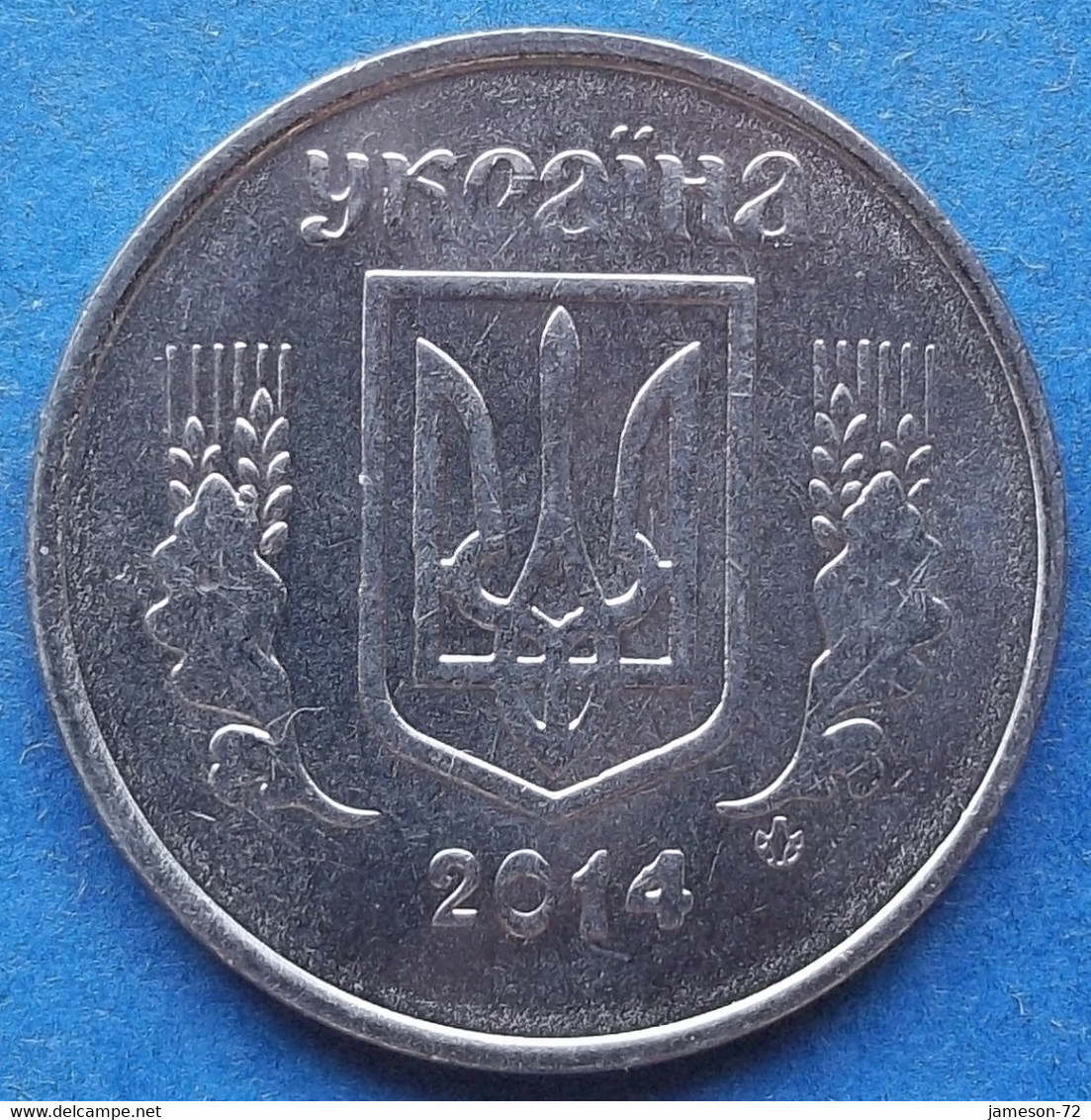 UKRAINE - 5 Kopiyok 2014 KM# 7 Reform Coinage (1996) - Edelweiss Coins - Ukraine