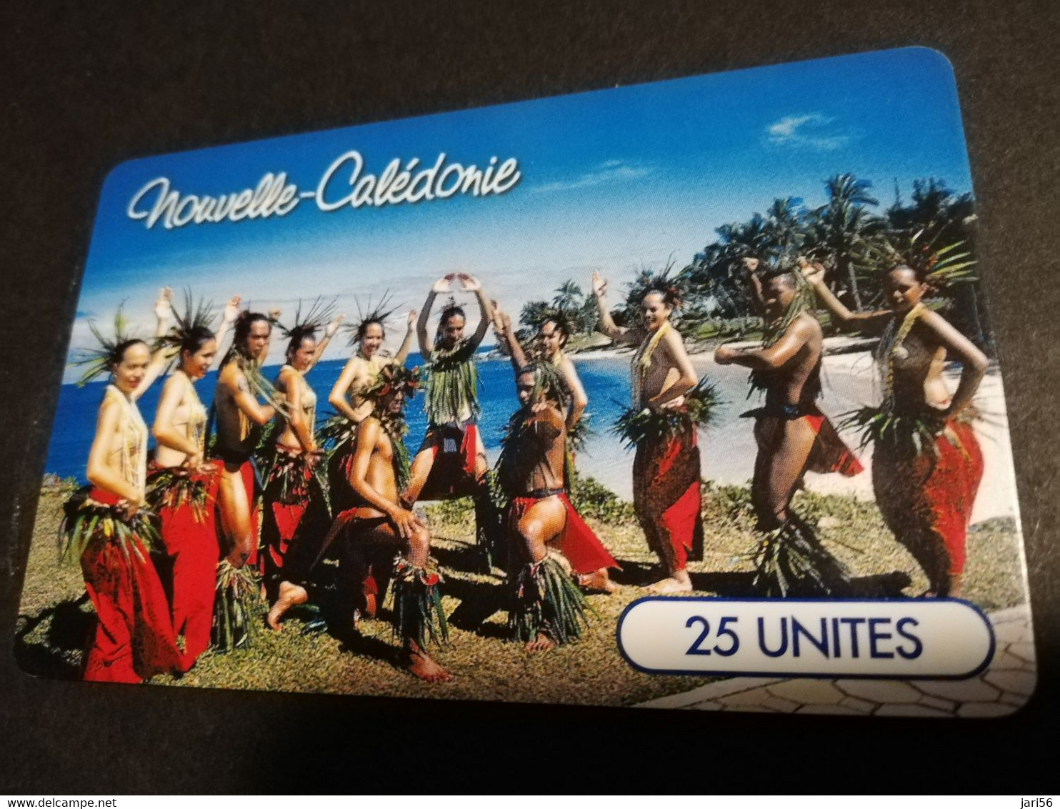 NOUVELLE CALEDONIA  CHIP CARD 25 UNITS  VOUS ETES PRESSE    ** 4168 ** - Nouvelle-Calédonie