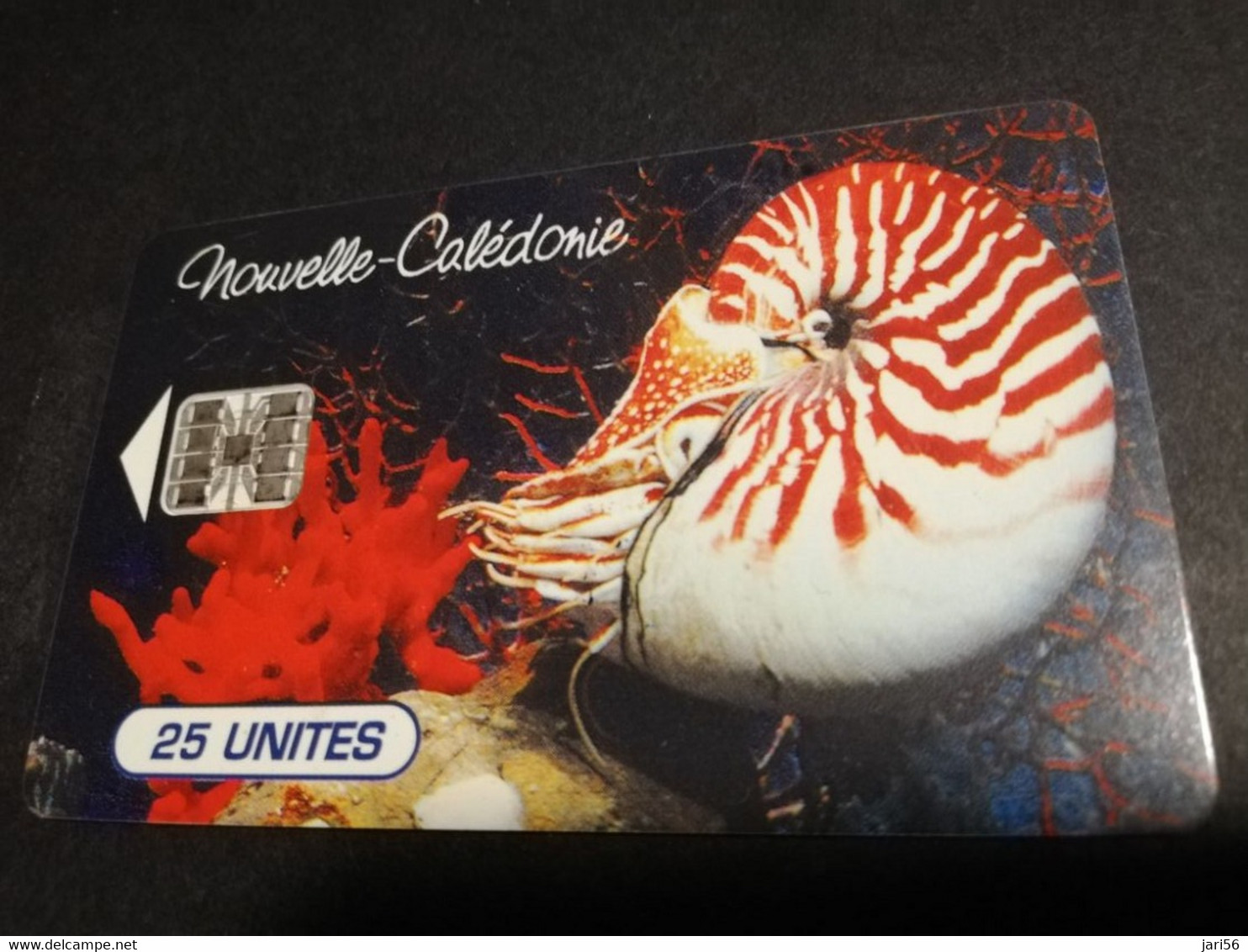 NOUVELLE CALEDONIA  CHIP CARD 25  UNITS  MOBILIS  UNDER SEA LIFE , NR C5B      ** 4177 ** - Nueva Caledonia