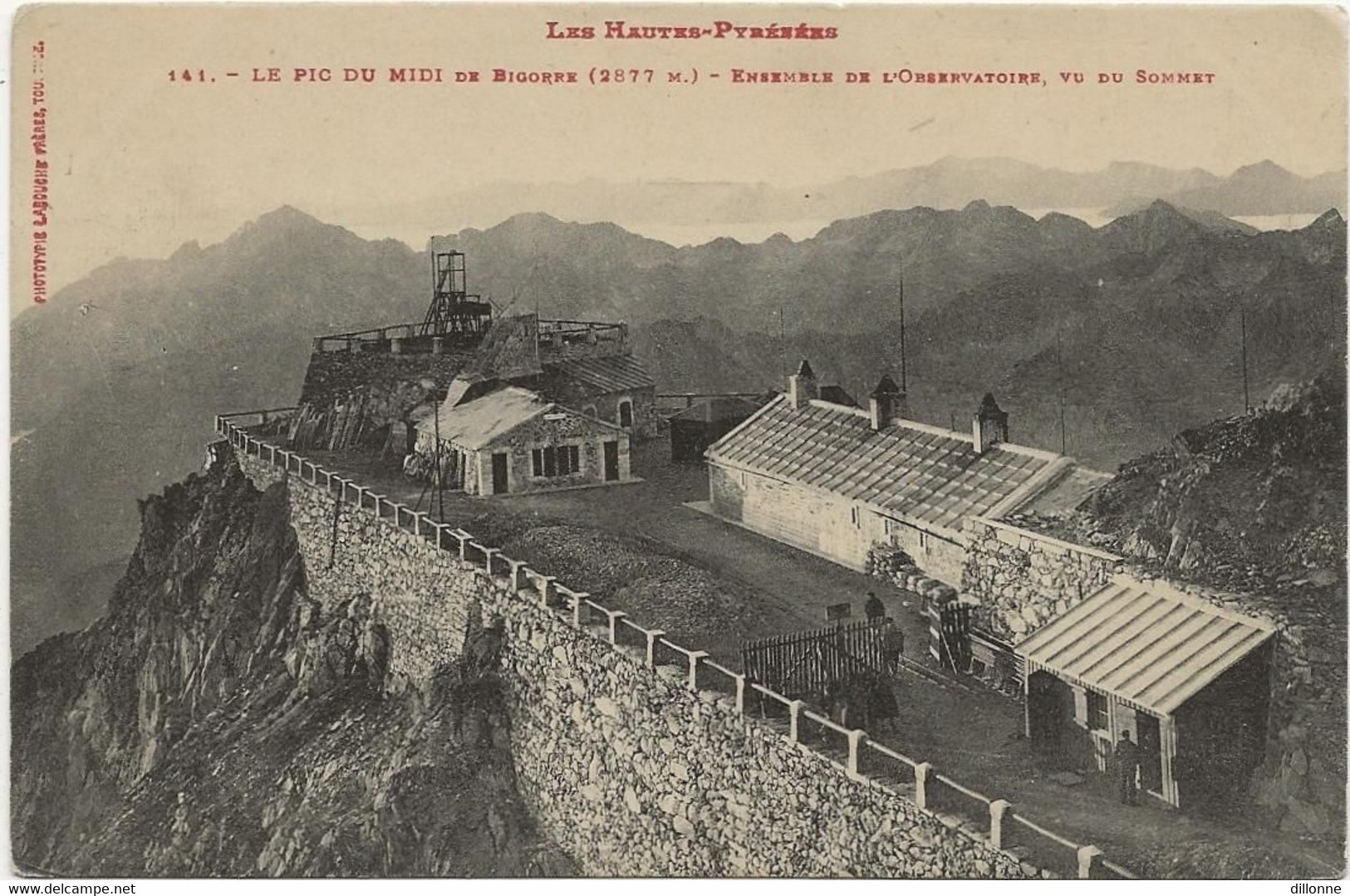 D  65    4 Cartes  Département   Emultion Scott  PUB   Pic Du Midi  Cyclistes Et Attelage Dans Le Tourmalet - Bagneres De Bigorre