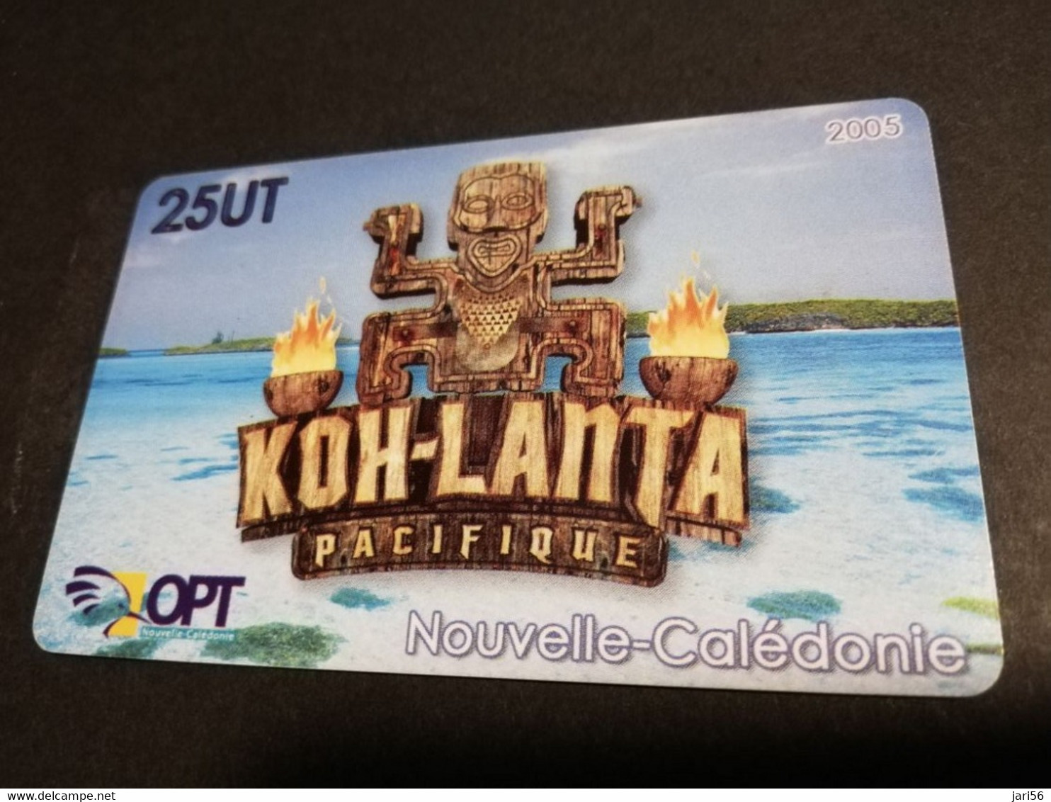 NOUVELLE CALEDONIA  CHIP CARD 25  UNITS  KOH-LANTA PACIFIQUE         ** 4189 ** - Nouvelle-Calédonie