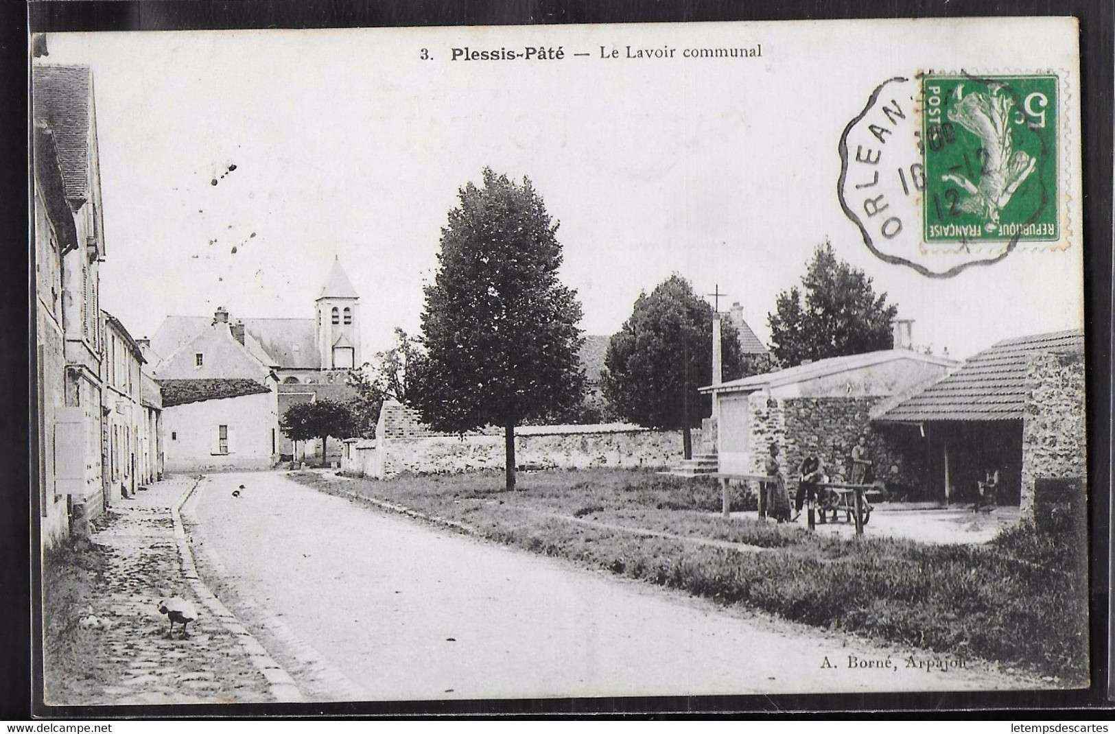 CPA 91 - Plessis-Pâté, Le Lavoir Communal - Sonstige & Ohne Zuordnung