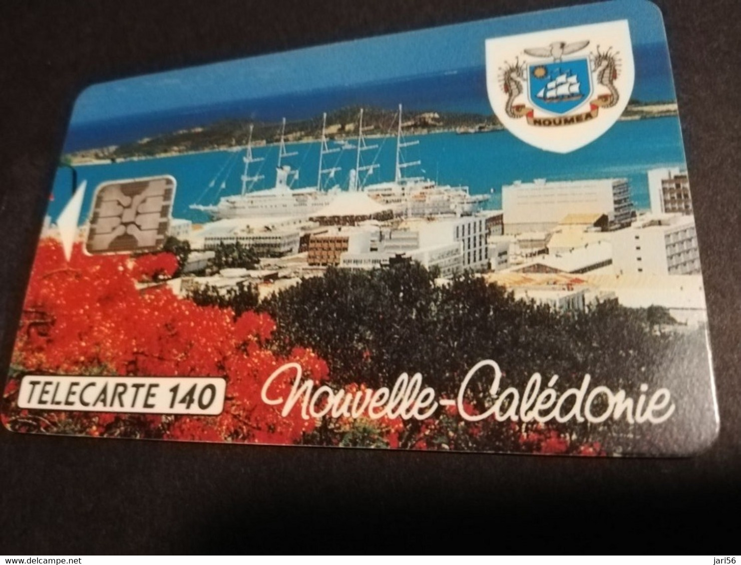 NOUVELLE CALEDONIA  CHIP CARD 140 UNITS HARBOUR NOUMEA NR; C441         ** 4199 ** - New Caledonia