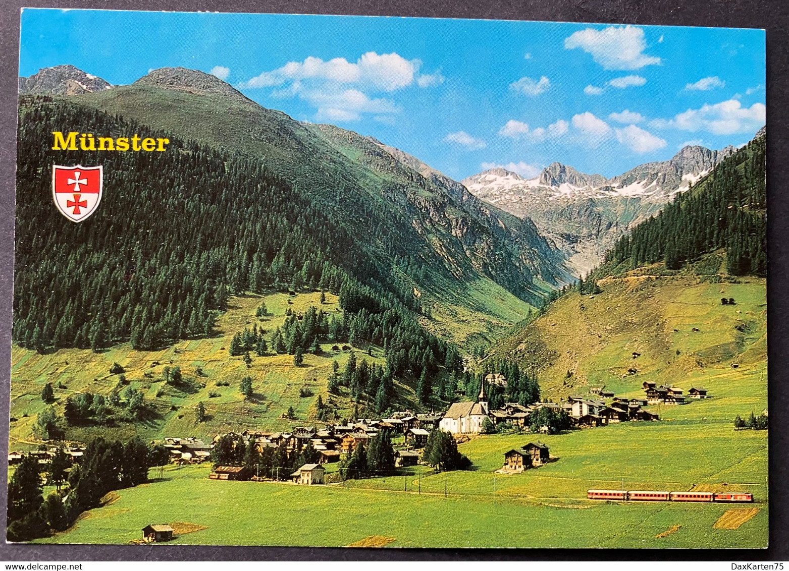 Münster Goms Mir Furka-Oberalp-Bahn - Goms