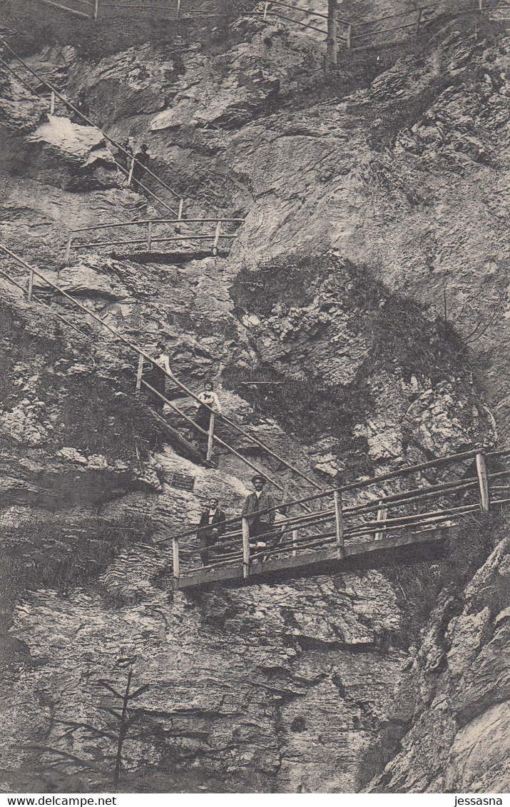 AK - TRÜBENBACH -  Wasserfallsteig Am Trefflingbach 1906 - Gaming