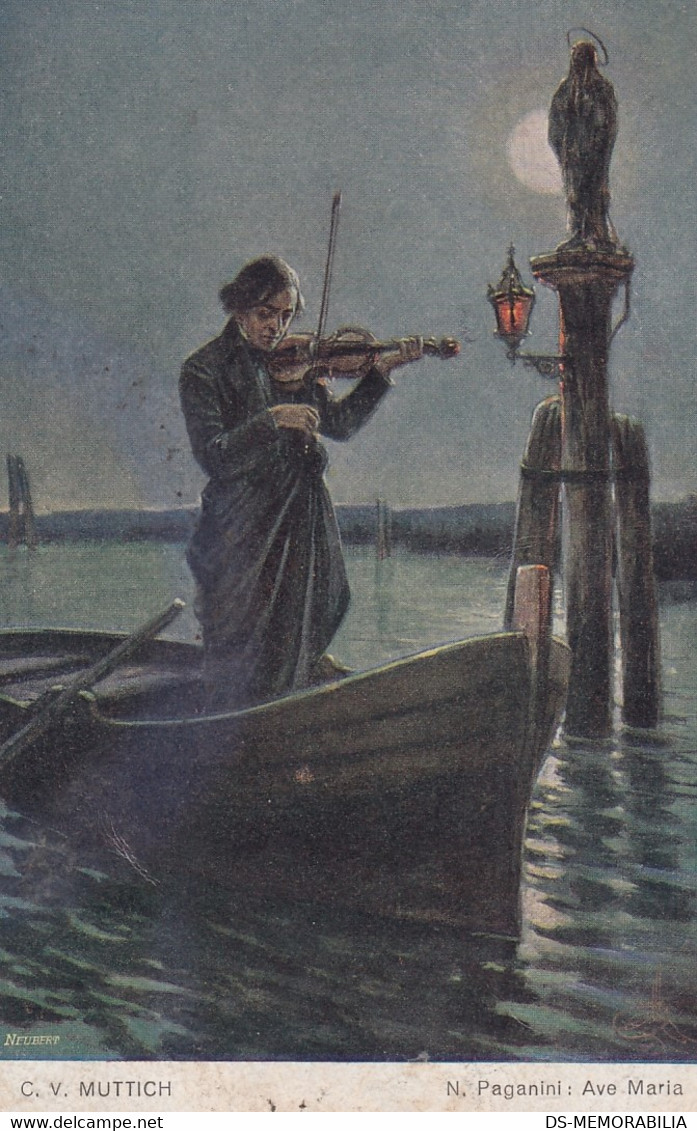 C.V.Muttich - Ave Maria , Niccolo Paganini 1918 - Muttich, C.V.