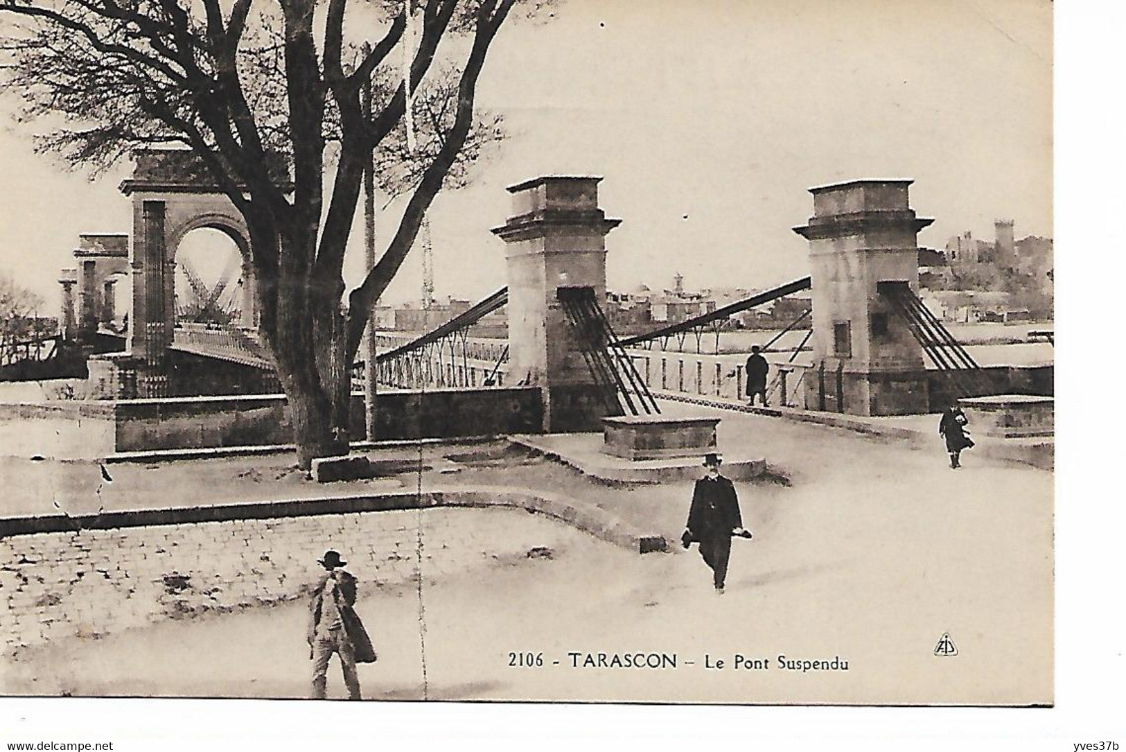 TARASCON - Le Pont Suspendu - Tarascon