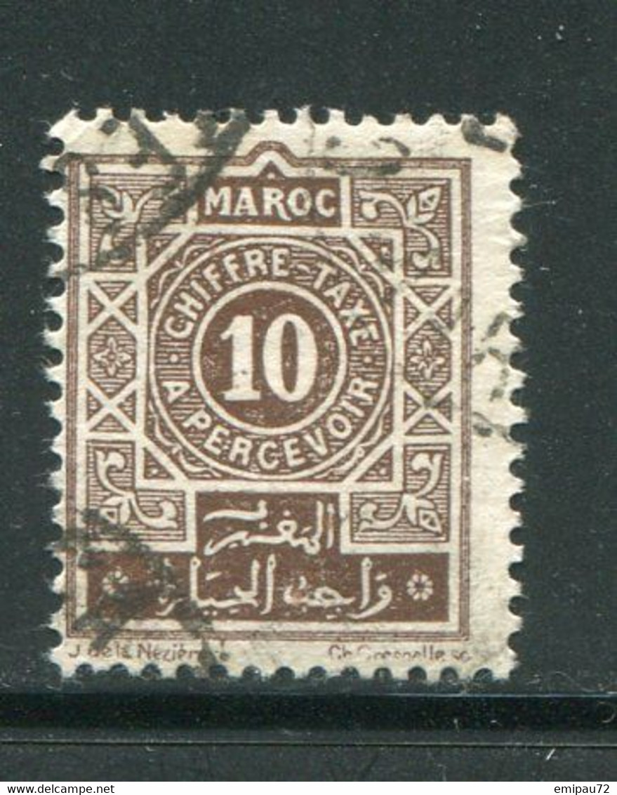 MAROC- Taxe Y&T N°29- Oblitéré - Segnatasse