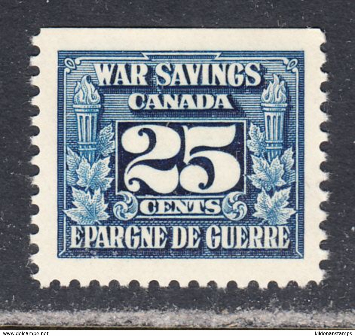 Canada War Savings 1940 Mint Mounted, Blue, Sc# ,SG - Revenues