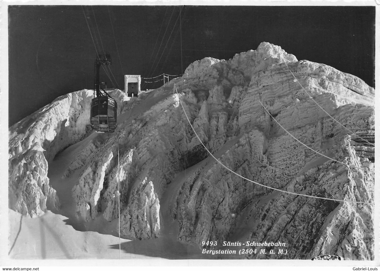 Säntis Schwebebahn Bergstation  (10 X 15 Cm) - Other & Unclassified