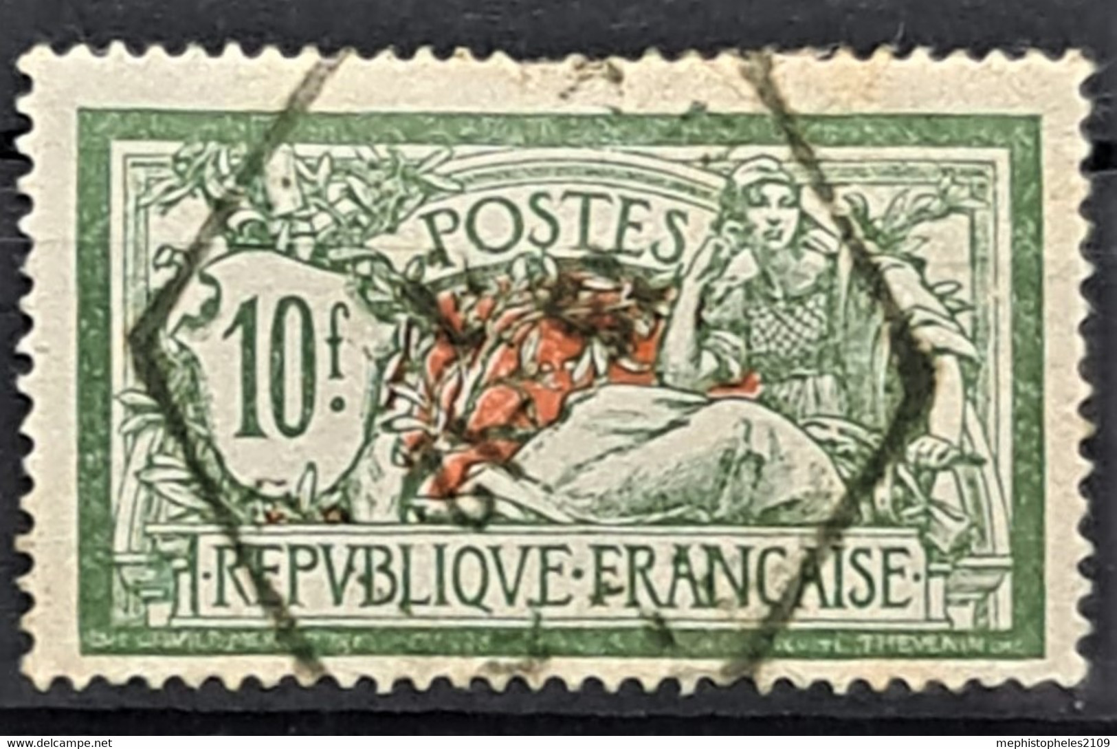 FRANCE 1925/26 - Canceled - YT 207 - 10F - 1900-27 Merson