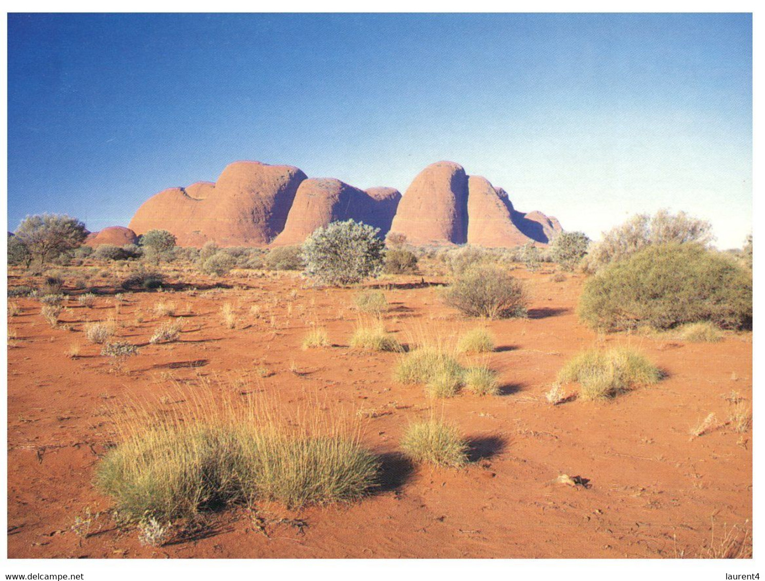 (Z 10 B) Australia - NT - The Olgas - UNESCO (with Damper Recipe At Back Of Card) - Uluru & The Olgas