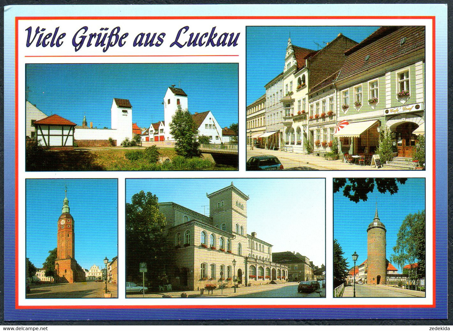 E5243 - TOP Luckau - Bild Und Heimat Reichenbach Qualitätskarte - Luckau