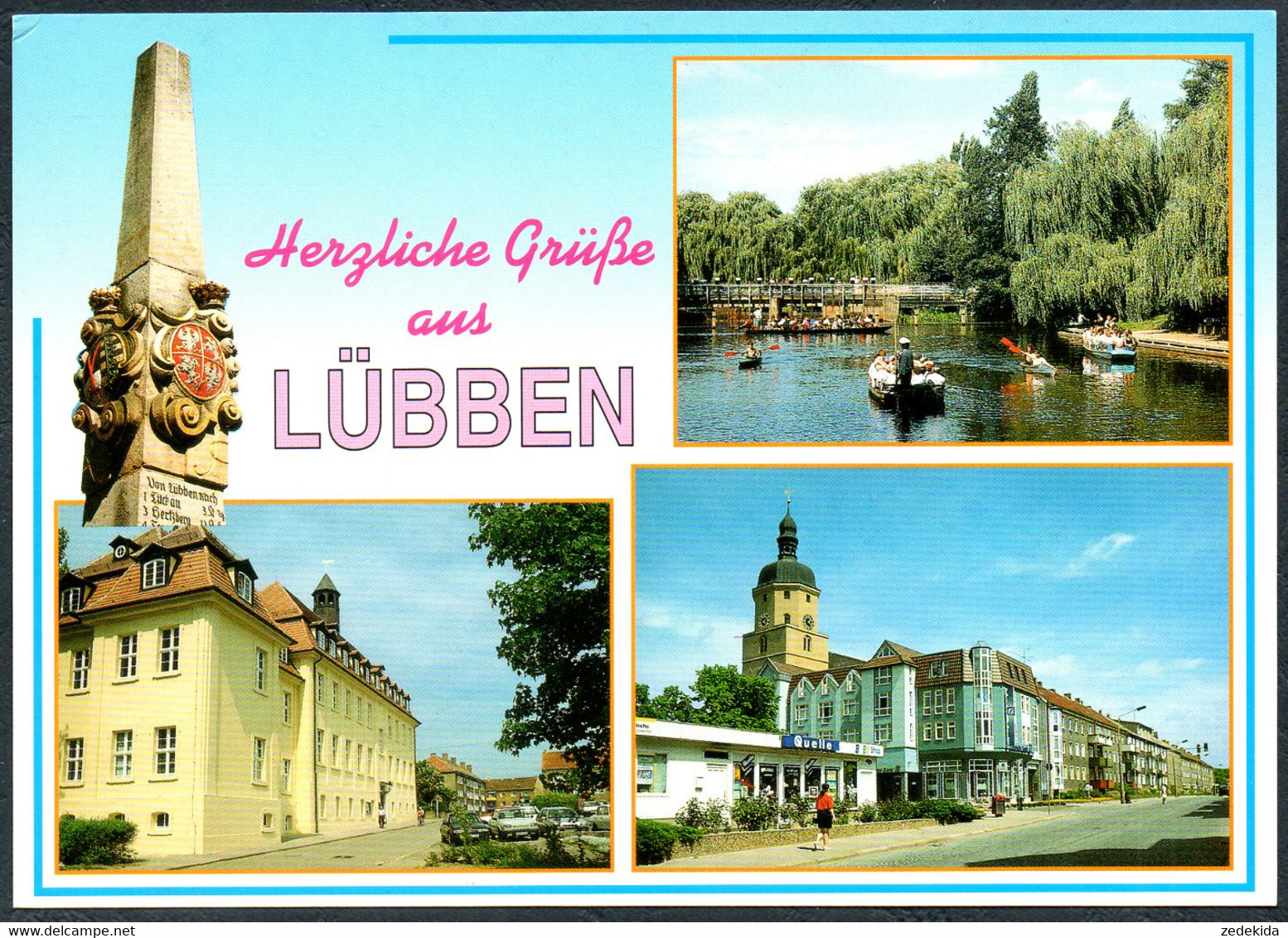 E5246 - TOP Lübben - Bild Und Heimat Reichenbach Qualitätskarte - Luebben
