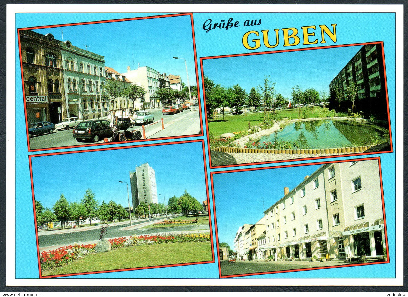 E5251 - TOP Guben - Bild Und Heimat Reichenbach Qualitätskarte - Guben