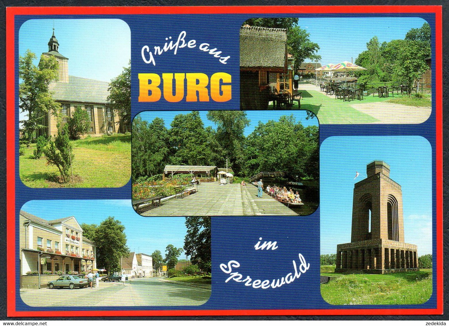 E5271 - TOP Burg - Bild Und Heimat Reichenbach Qualitätskarte - Burg (Spreewald)