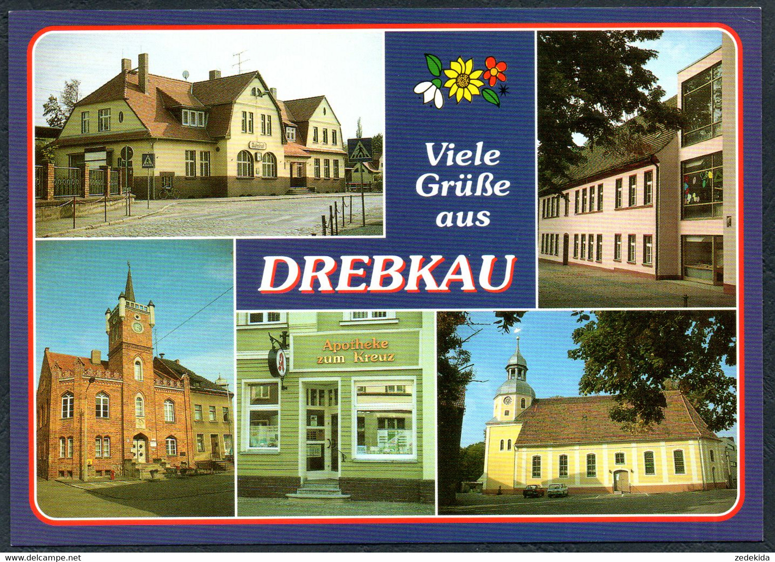 E5289 - TOP Drebkau - Bild Und Heimat Reichenbach Qualitätskarte - Drebkau