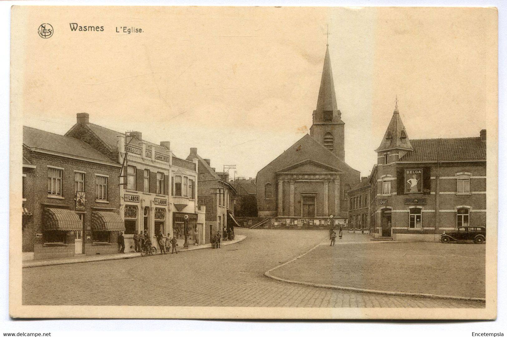 CPA - Carte Postale - Belgique - Wasmes - L'Eglise (DG15248) - Colfontaine